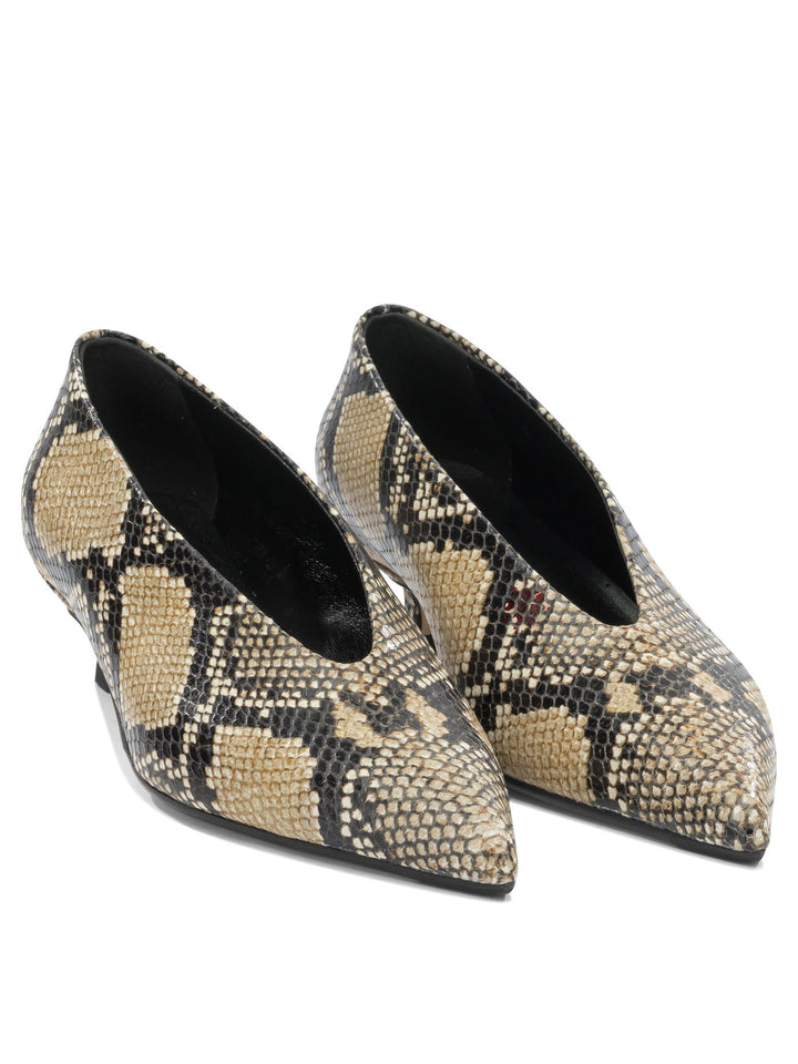 Aeyde Clara 35mm Heeled shoes - Beige | b548a553c73c57b987c1e3550d0d279c1a440260