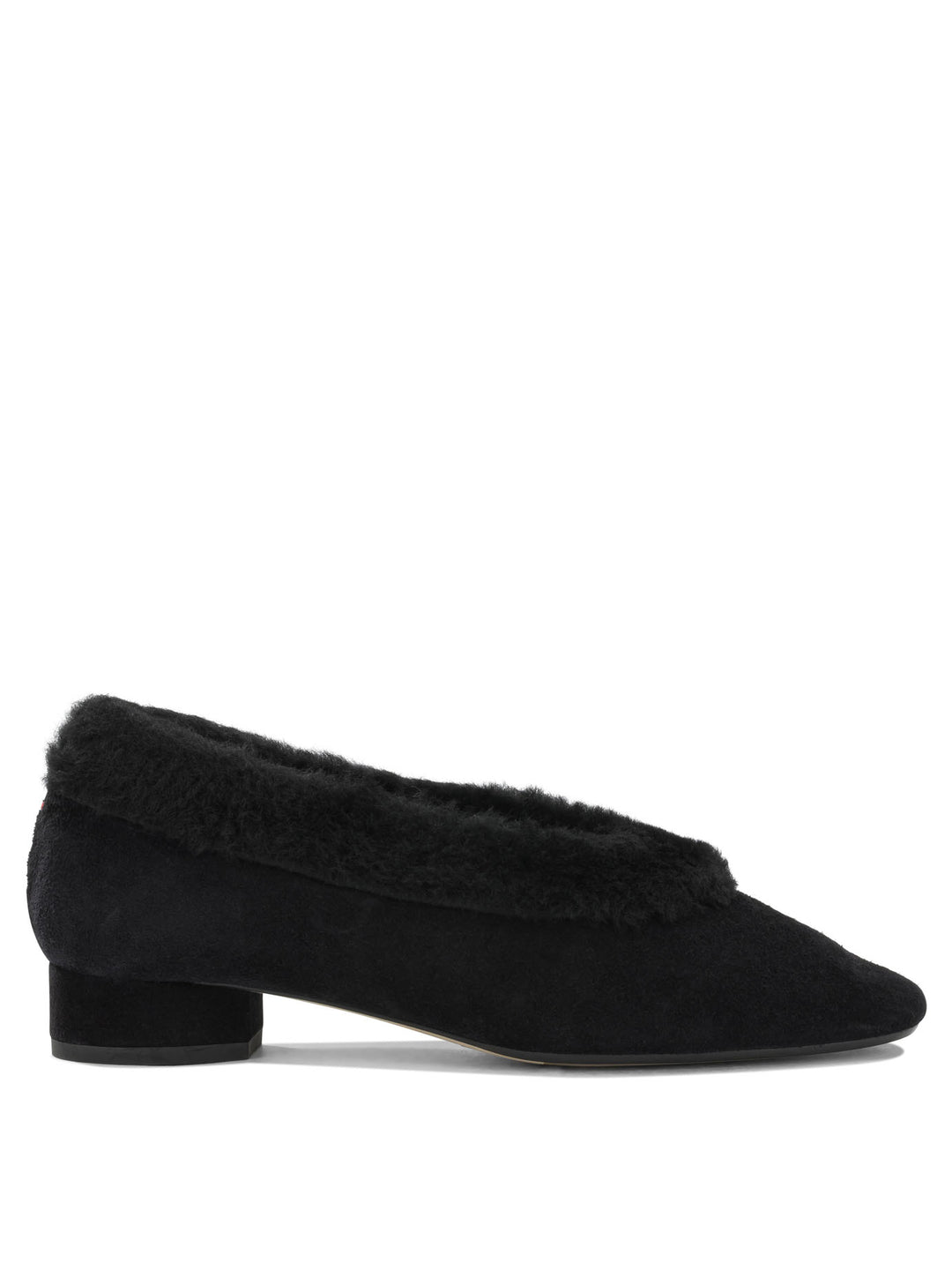 Aeyde Delia Shearling Ballerinas - Nero | d0c0ccdc2f820865d3fd26f6b36fdd916dac3560