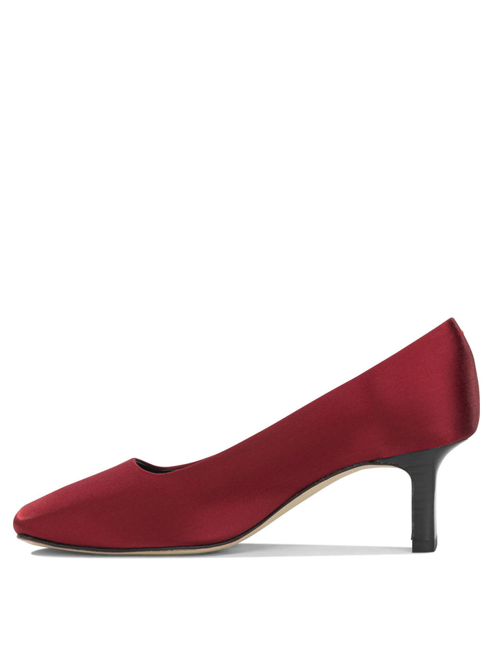 Aeyde Mahlia 50mm Heeled Shoes Rosso