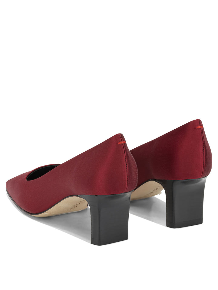Aeyde Mahlia 50mm Heeled Shoes Rosso