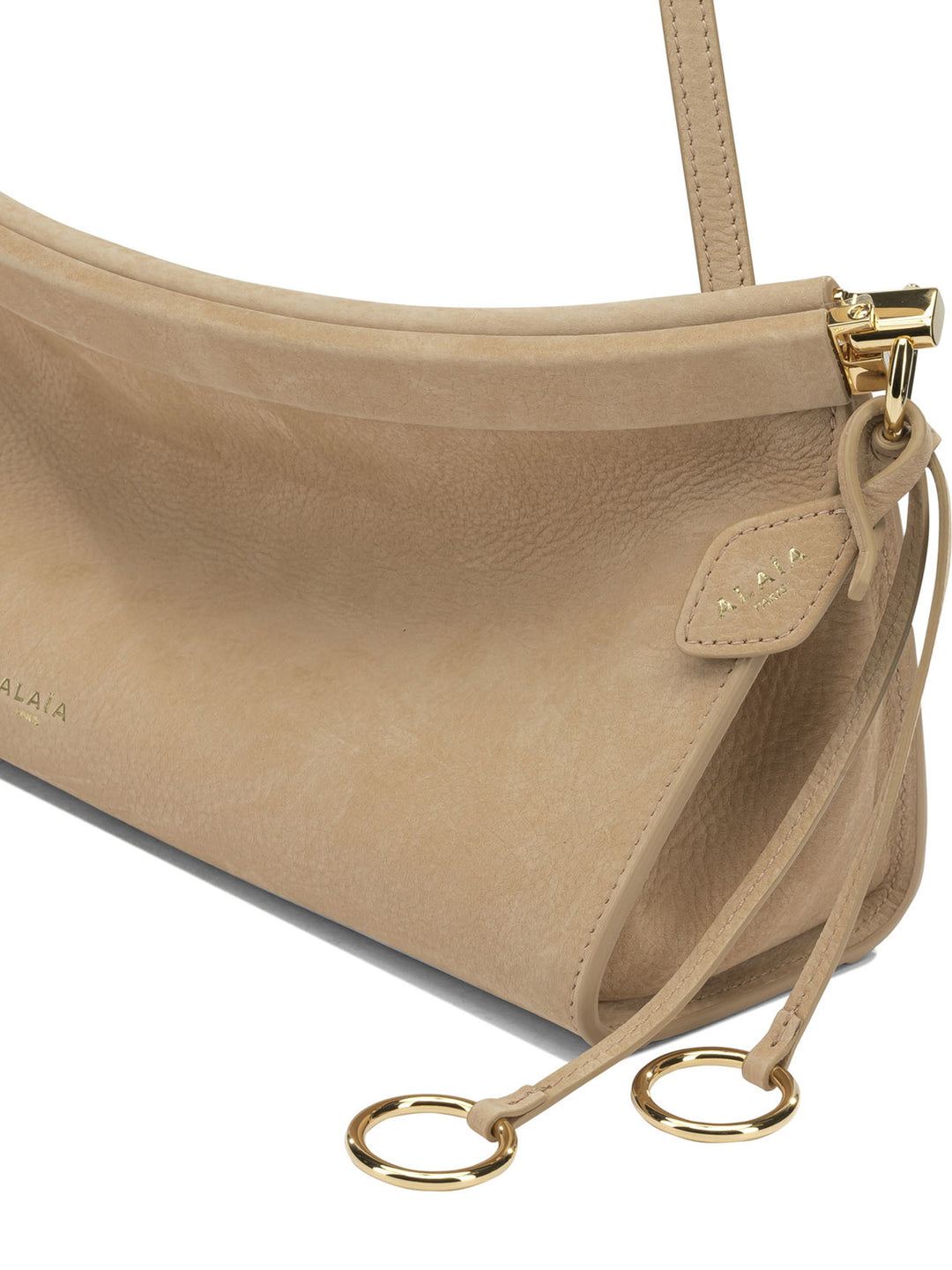 AlaïA Le Click East West Borse a Spalla e Tracolla - Beige | 2a385da12cc14513aff6e13ae888177a52b49837