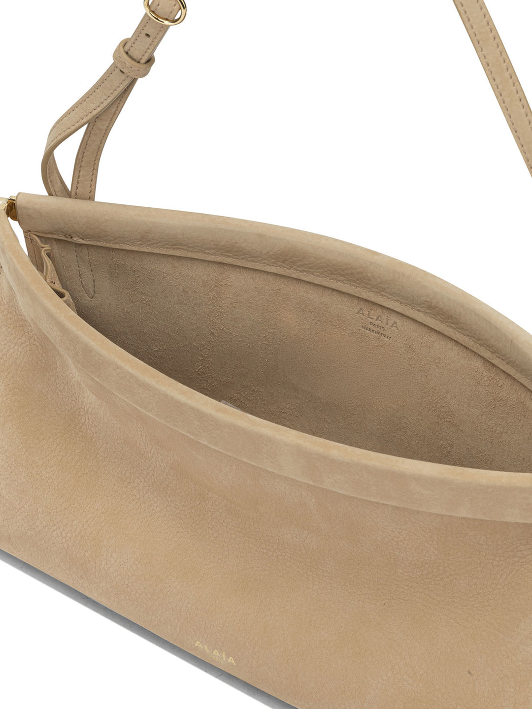 AlaïA Le Click East West Borse a Spalla e Tracolla - Beige | 48ea4ae474fa29fc54a42b9e0ba76c50e930e2b9