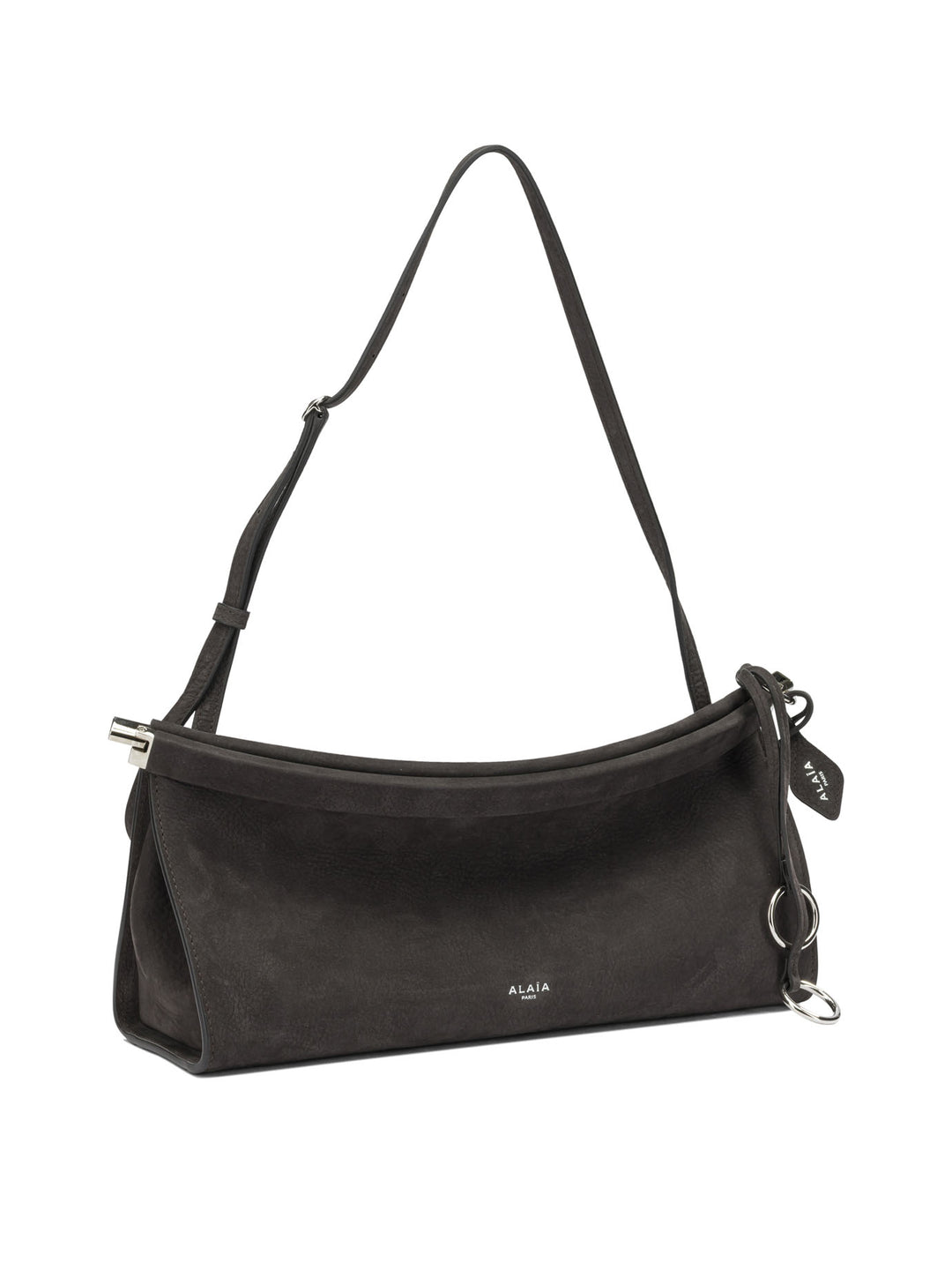AlaïA Le Click East West Borse a Spalla e Tracolla - Grey | 6376a0ed50ccd4e440537627df12d443f5107d1f