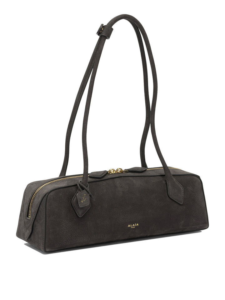 AlaïA Teckel Borse a Spalla e Tracolla - Grey | d8a4a69d3ca070afc3dcf74de66171aaba744e18