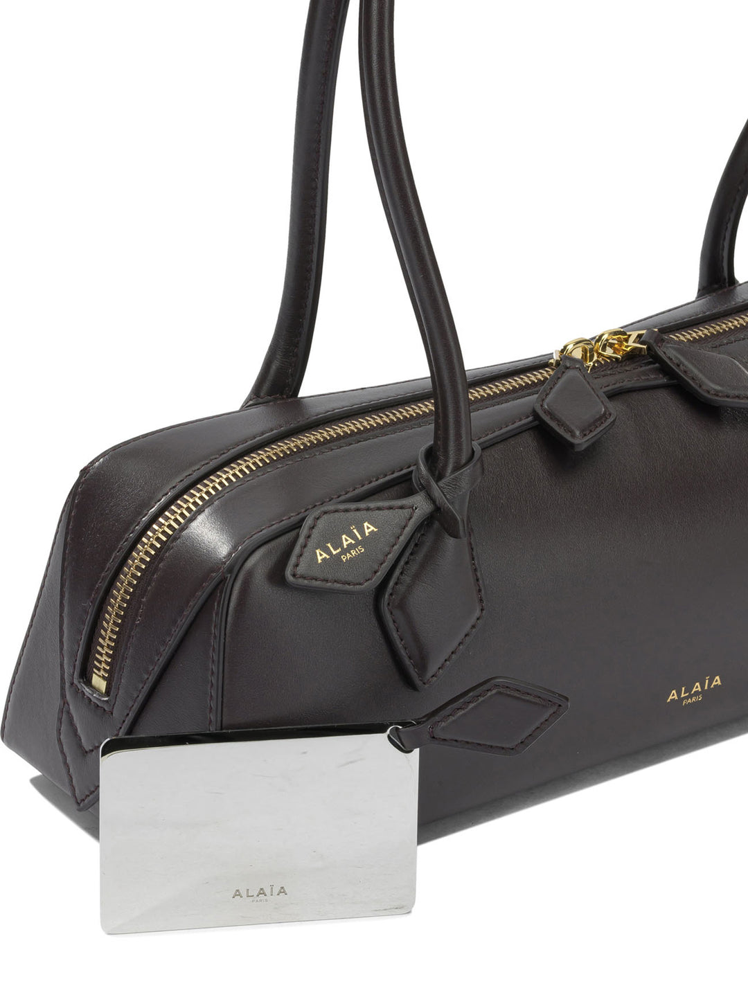 AlaïA Le Teckel Borse a Spalla e Tracolla - Marrone | 15c38107a77dfeb5b59d8cb9da7257d3e093b155