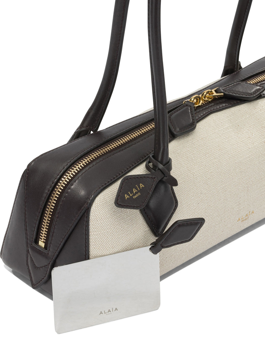 AlaïA Le Teckel Borse a Spalla e Tracolla - Beige | 4dcc9343b1c3167780527f289a0052575e83721b