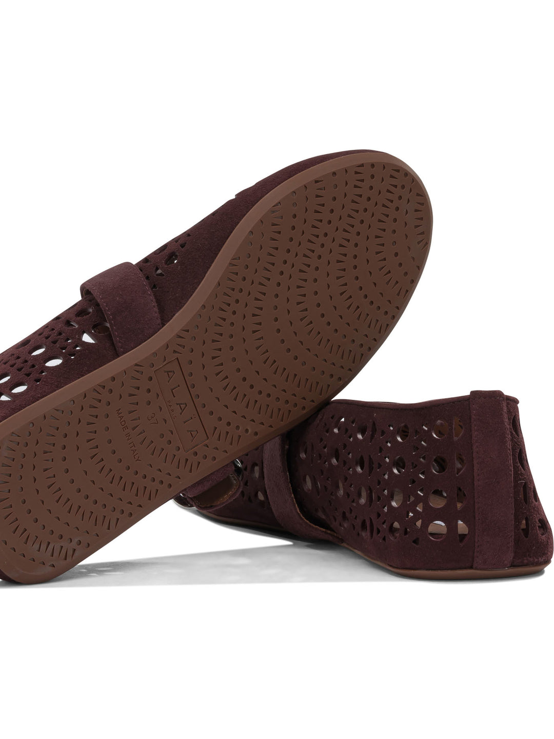 AlaïA Vienne Ballerinas - Bordeaux | 98ff1fdc8802b4ed4fabb671c125deccd020dac0