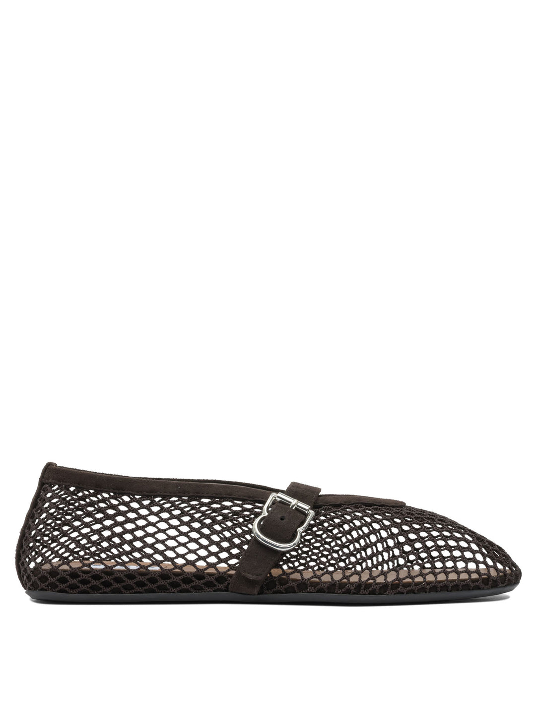 AlaïA Mary Jane Mesh Ballet Flats Ballerinas - Marrone | 69f4e5cec90e61bca13f4c707aaad2aab6cd4e56