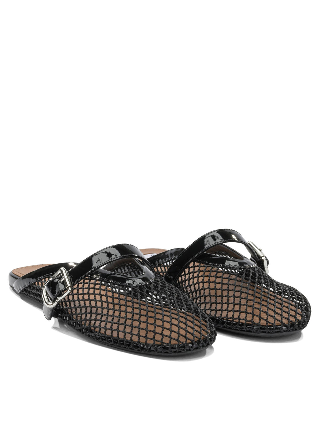 AlaïA Mesh Mules Sandali - Nero | ba0e29cab03a6d61364851c3149326c61e72b204