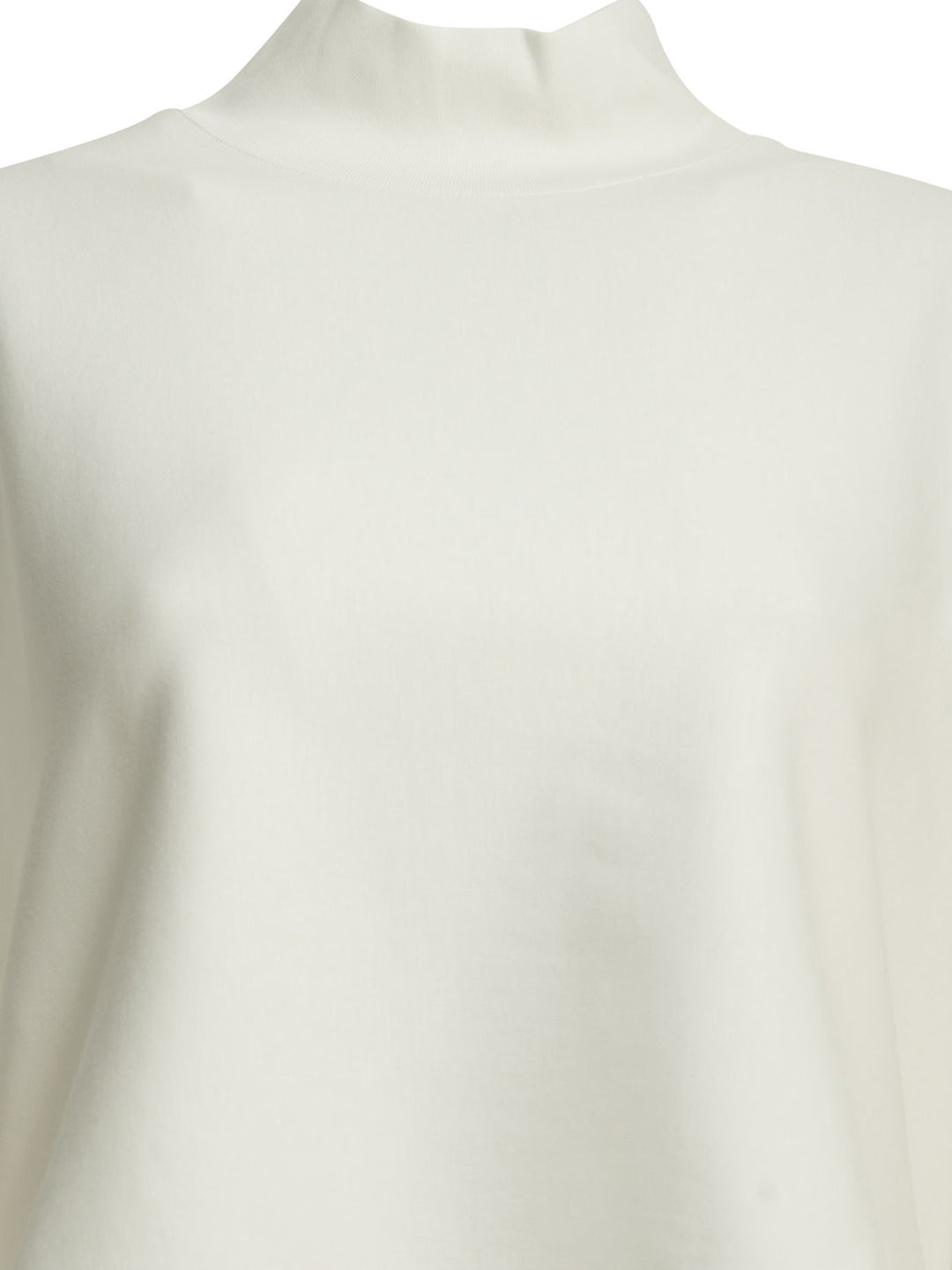 AlaïA Asymmetrical Mock Neck T-Shirt T-shirts - Bianco | 8d9a3dc2404aade156215ee37be067f5b4422ad2