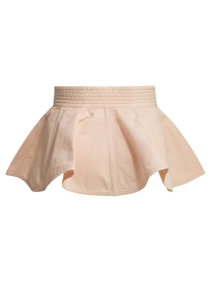 AlaïA Peplum Gonne - Rosa | c02b9f33fb845d3097f5625f1a28640877d29be2