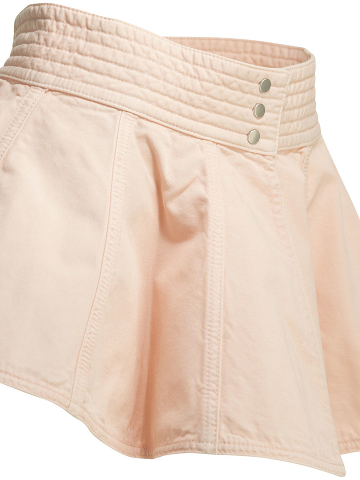 AlaïA Peplum Gonne - Rosa | 2fdea12cea30cf767b07daad835818527258e12b