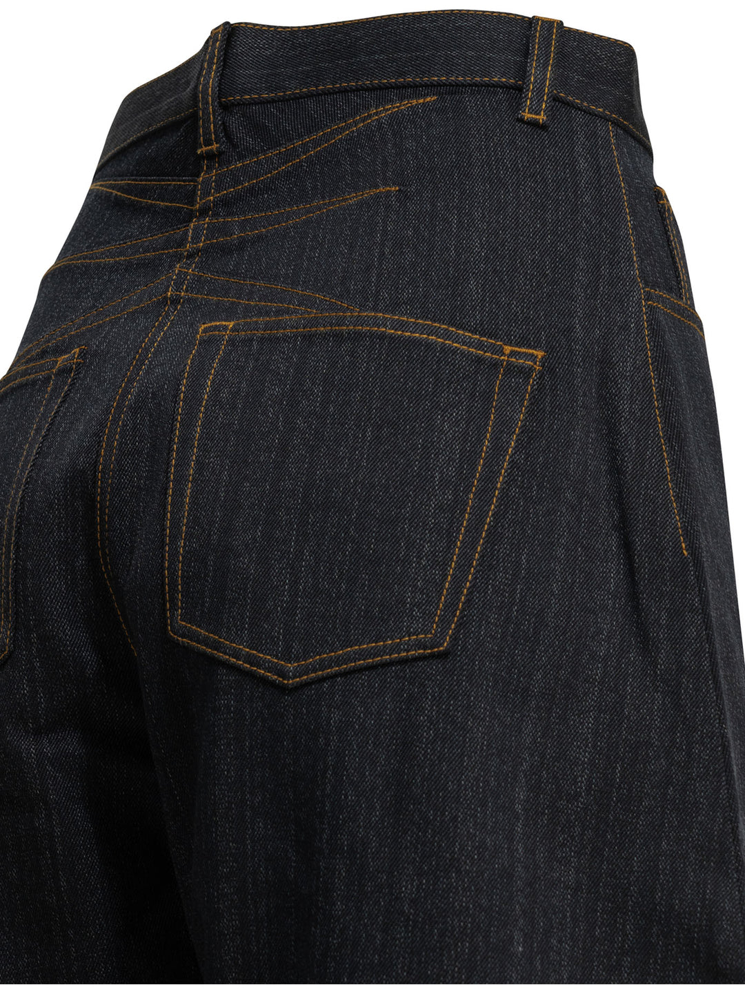AlaïA Round Jeans - Blu | 6ed4572b11445ad24934b0345fdfee31290b857f
