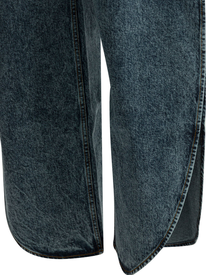 AlaïA Wide Leg Jeans - Blu | 74b463ff2e99c71e64121502ad93769adb9af009