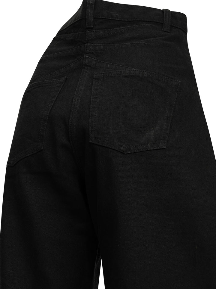 AlaïA Round Jeans - Nero | cad0c4c4b13543784fe1a35c99e6d92746a848a1