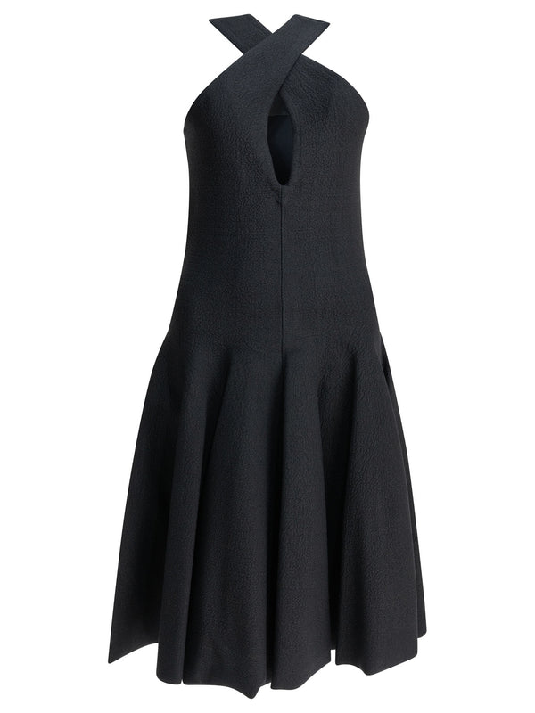 Short Flared Dress Abiti Blu