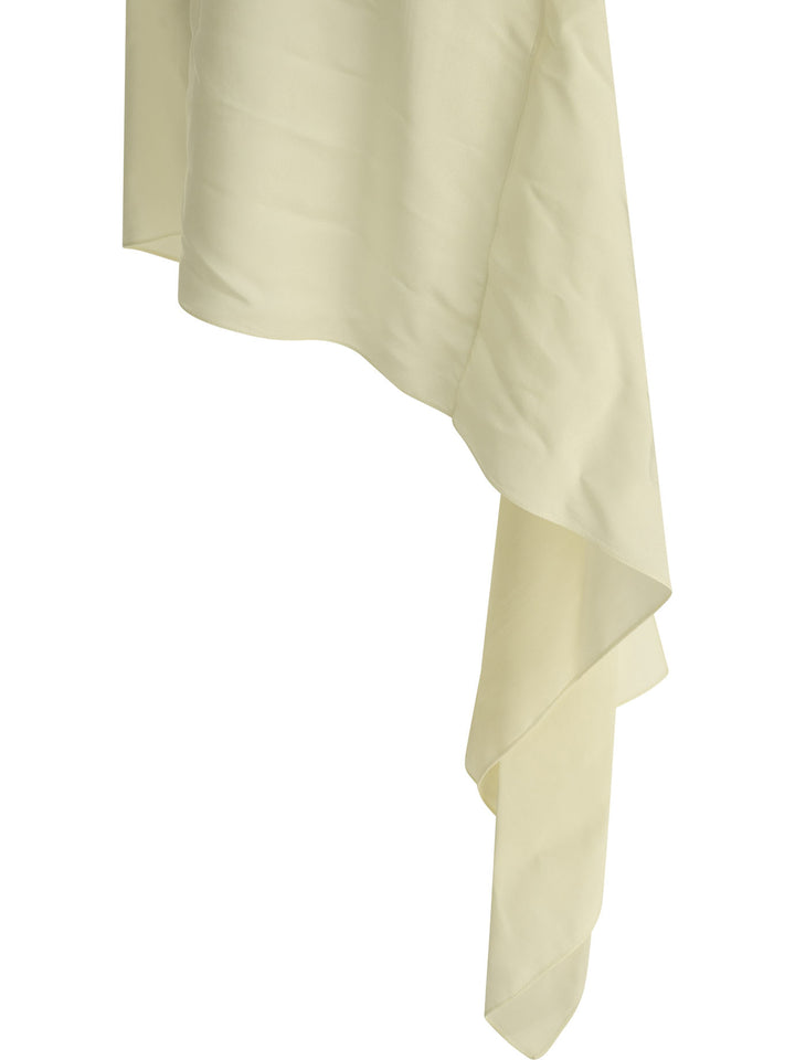 AlaïA Asymmetrical Short Dress Abiti - Bianco | ca95600843cb92f7715316b01b6f7480d6ca3d03