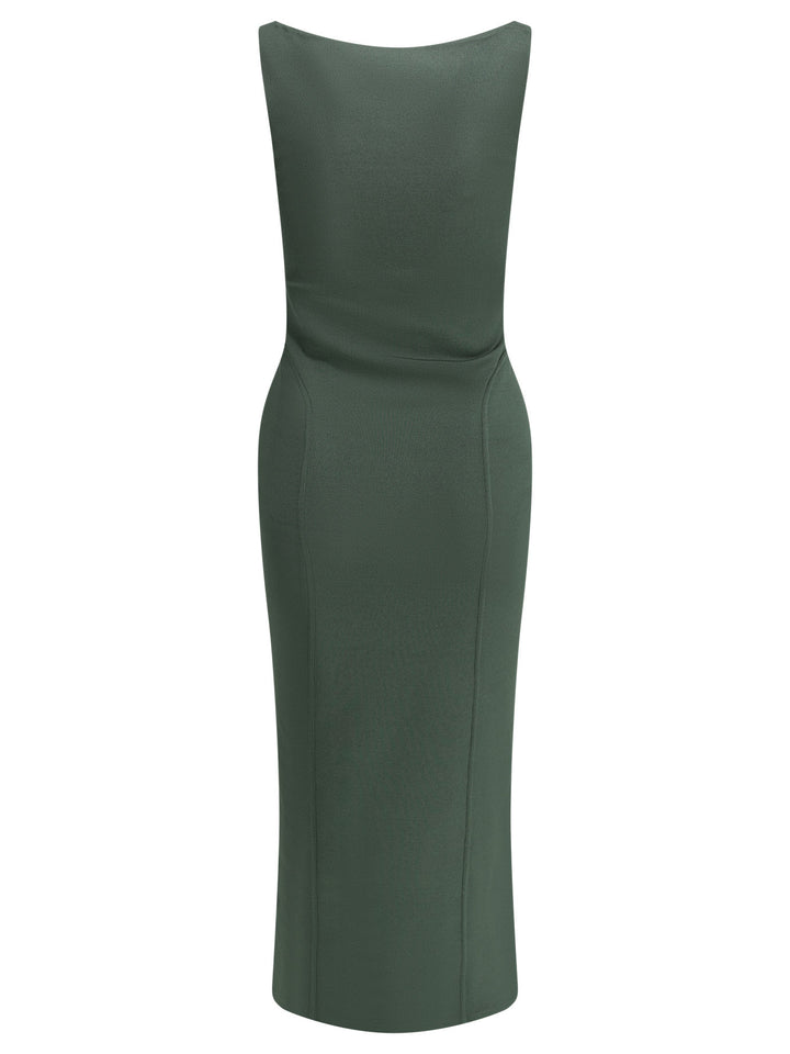 AlaïA Body Conscious Abiti - Verde | 5d86acf47d713897554b409a9c8ab589da55ff40