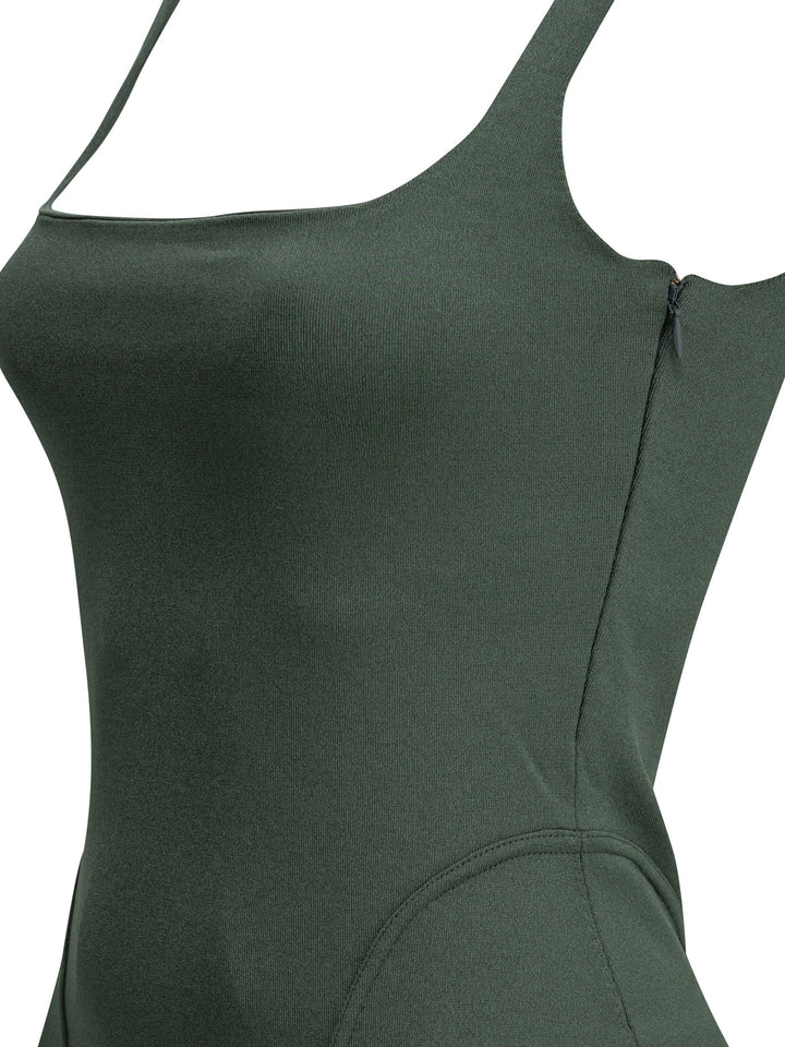 AlaïA Body Conscious Abiti - Verde | d9fc387fcb2ce98a639a92afbb5116f5b02c262e