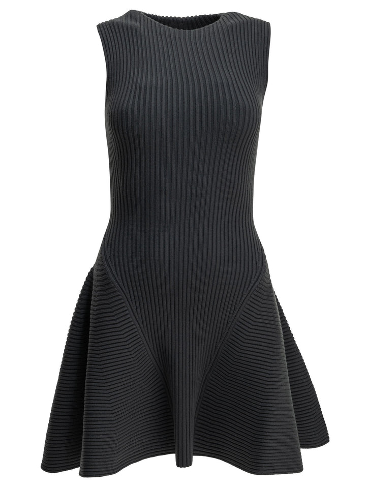 AlaïA Skater Abiti - Grey | bc38639541d14774fb289a690f784ec53064da7f