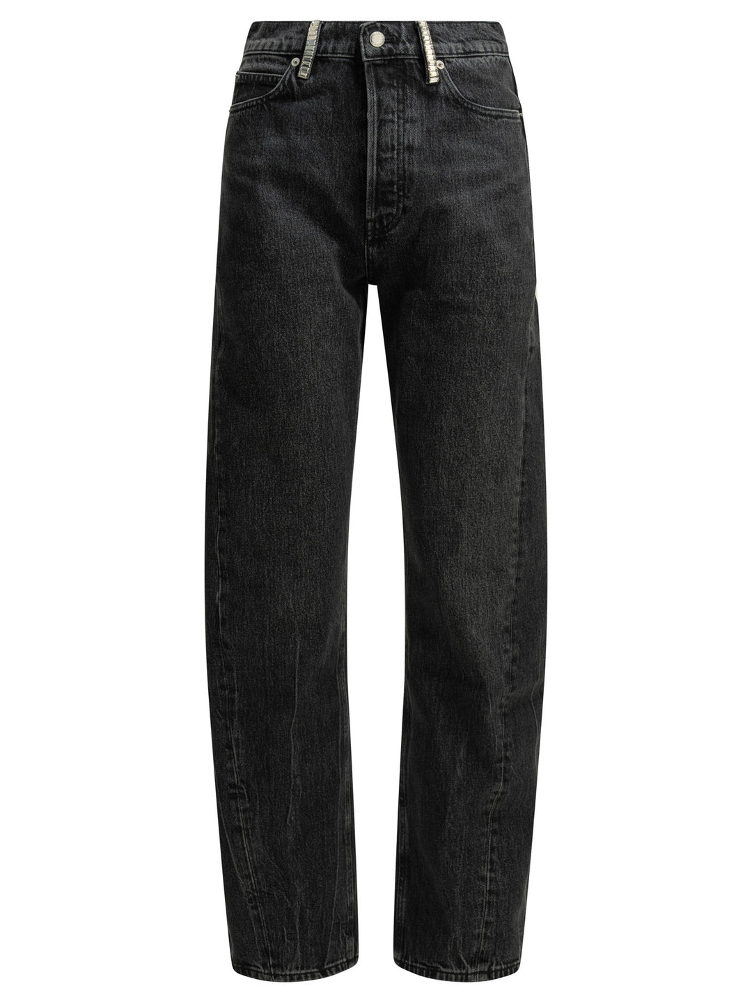 Alexander Wang Wide-Leg Jeans - Nero | 6e7e1d381fe46b7d11fbd1976758c90a0ec79ad5