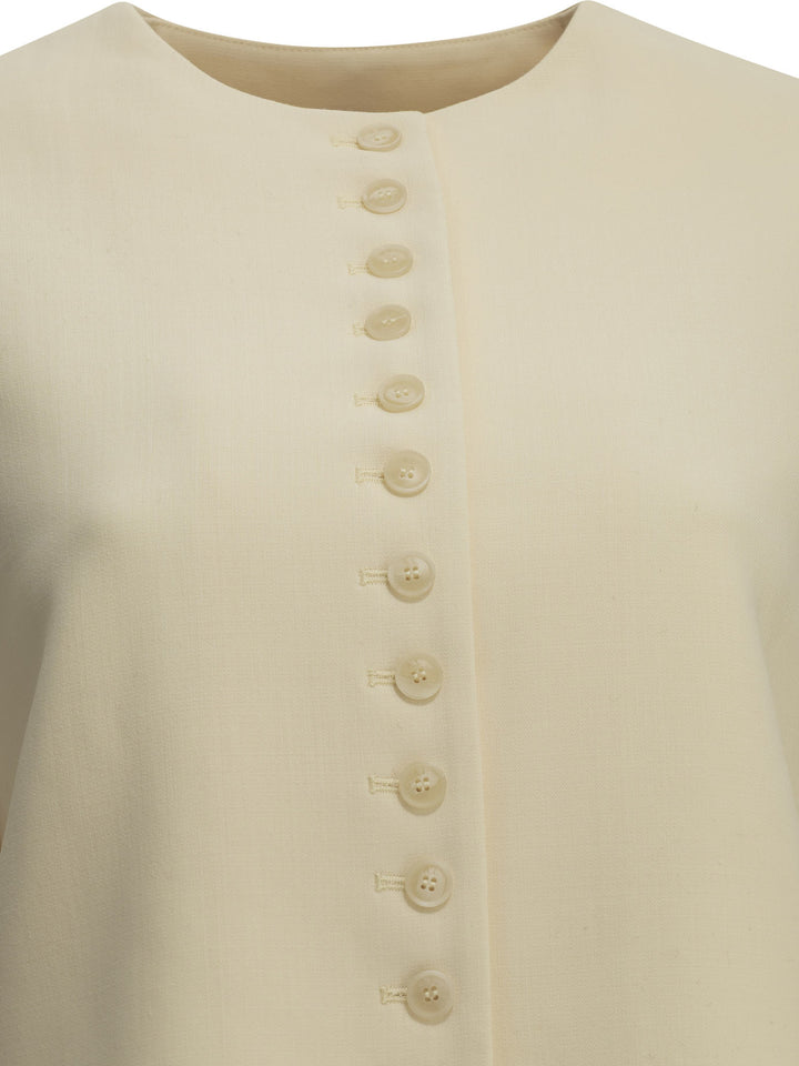 Almada Label Funda Jackets and Coats - Bianco | 608fa443eacf0a3edba8f697f6f3537665894ded