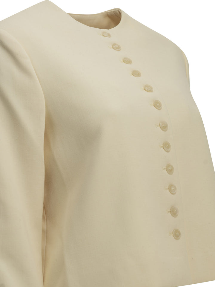 Almada Label Funda Jackets and Coats - Bianco | 05275f7cc3e9034b39e9a3725c91088d901f882f