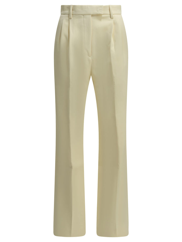 Almada Label Amel Trousers - Bianco | 2a3780e54c1595969fa5ac1e6a538ac8324cb681