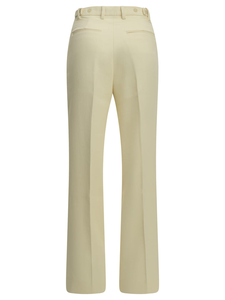 Almada Label Amel Trousers - Bianco | 365ea3d663a765926ce3f4e53c52c37d0664f5b3