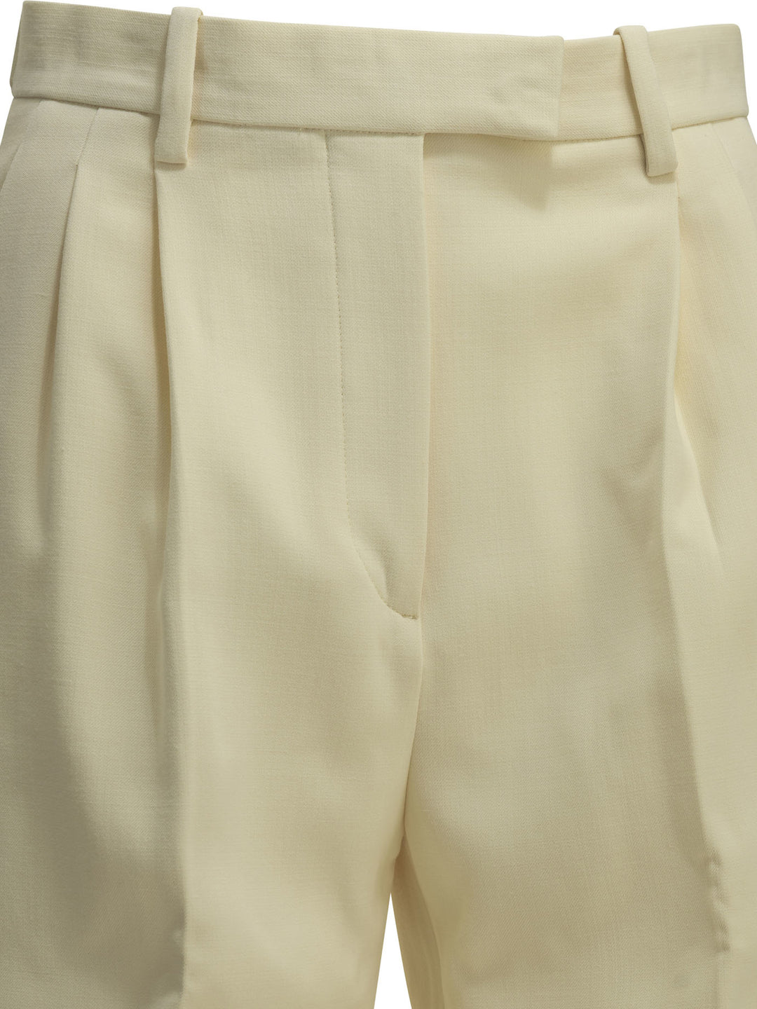 Almada Label Amel Trousers - Bianco | 31e0a5cfa7b850280f1faa24909faddd52b42726