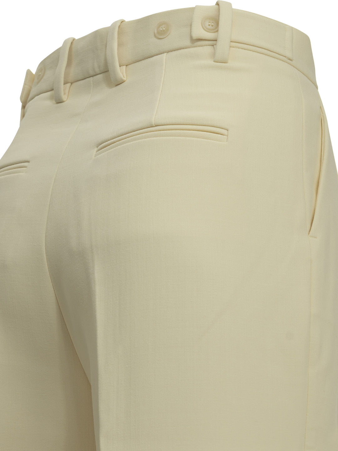 Almada Label Amel Trousers - Bianco | 9d0ae685727dc55d4e9c480797ca11a63a2f4075