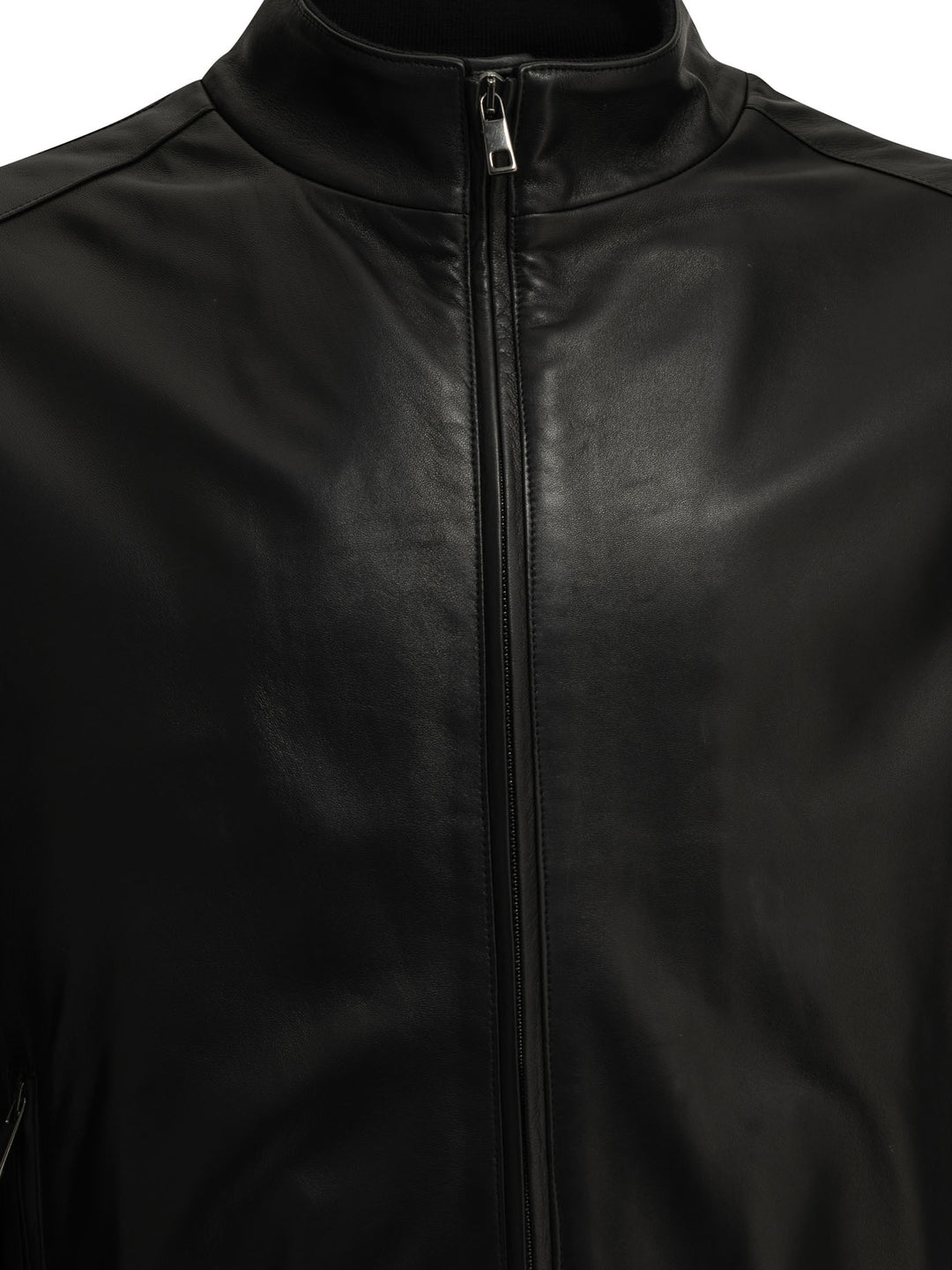 Altum Padded Leather Jacket Jackets and Coats - Nero | 888902000c92bb17fc3cb450139a99d948867dff