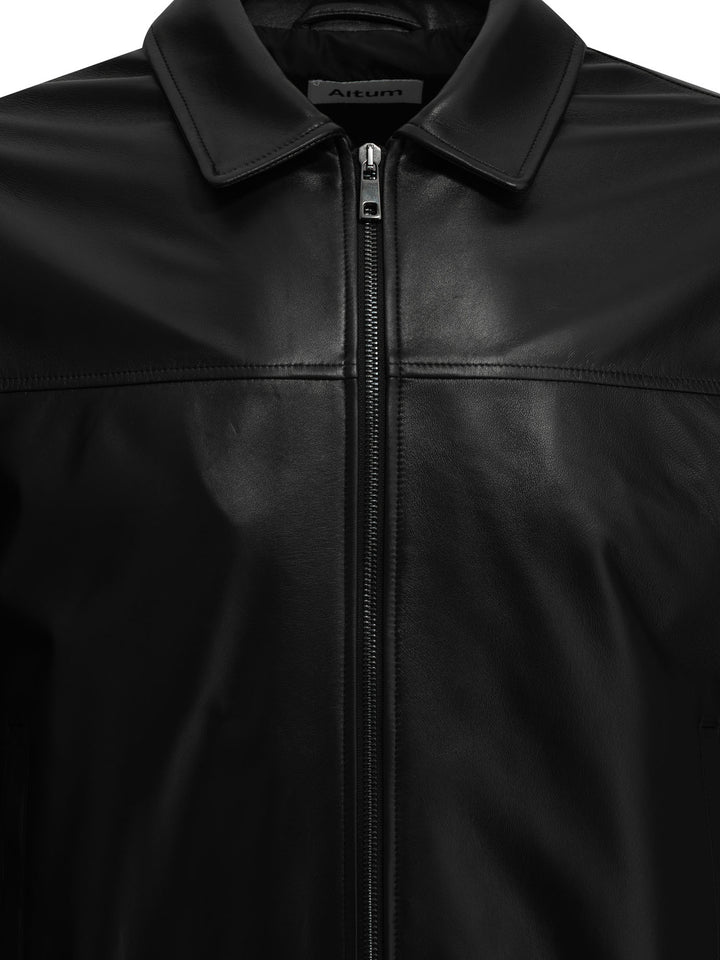 Altum Nappa Leather Jacket Jackets and Coats - Nero | d270957e92a436187b5eeddf8acd9a16359204b7