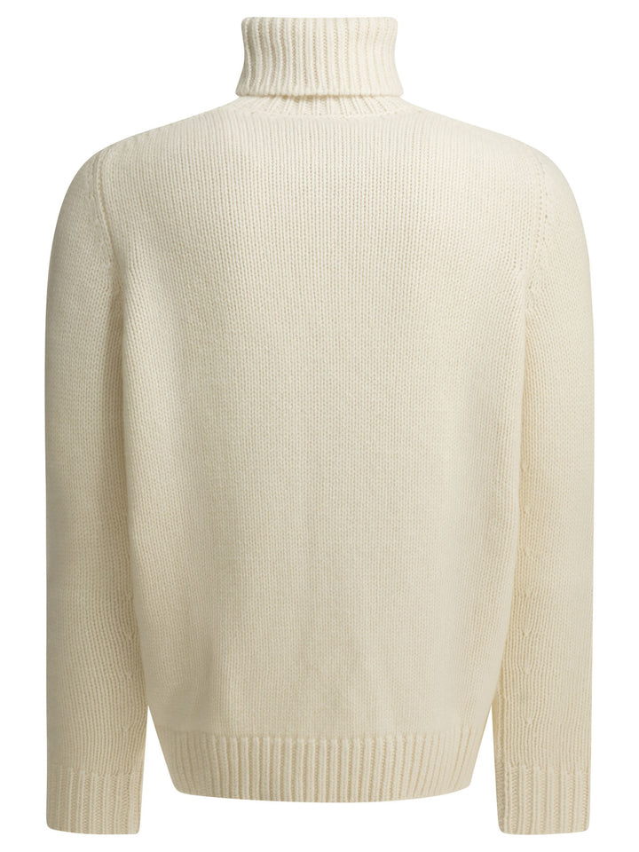 Altum Cashmere Turtleneck Sweater Knitwear - Bianco | f15ca95f2628f76f959cf69c1b81365ddbecabf8