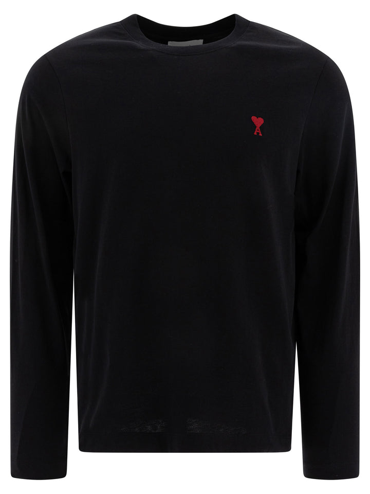 Ami Paris Ami De Coeur T-shirts - Nero | 42ebde2db97707cfd8023c347ad647f1b28282b4
