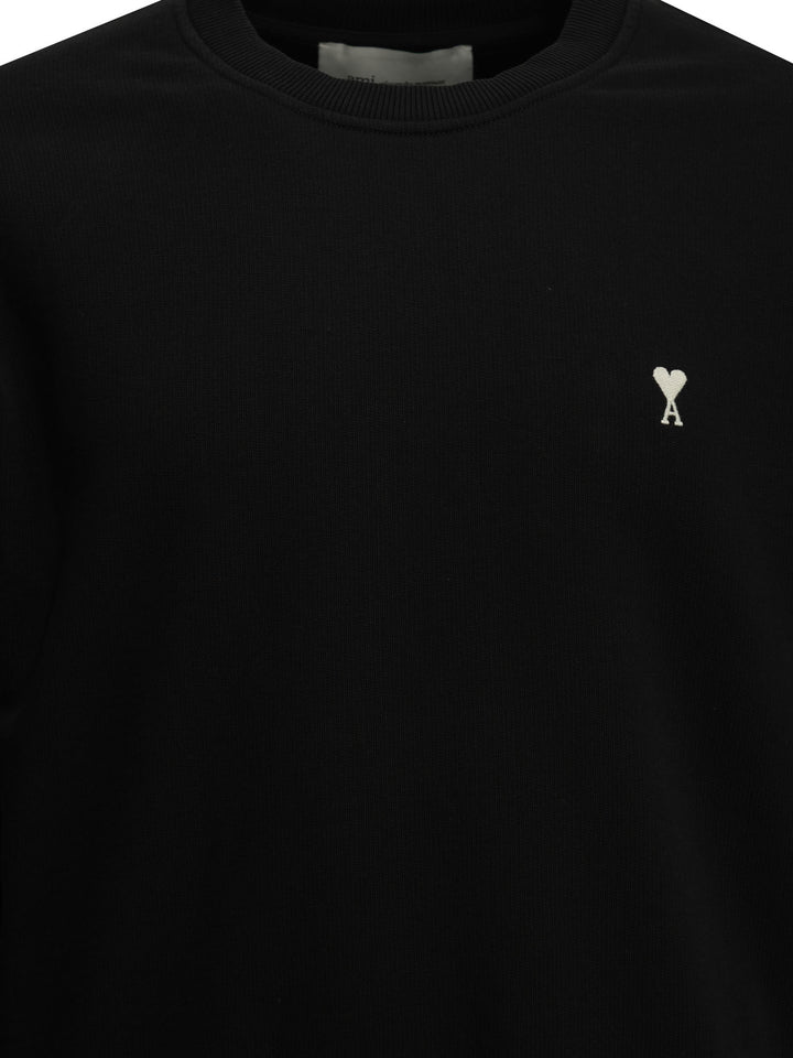 Ami Paris Ami De Coeur Sweatshirts - Nero | a48f333e3d7c5cf7531db78f336ee03a7f890943
