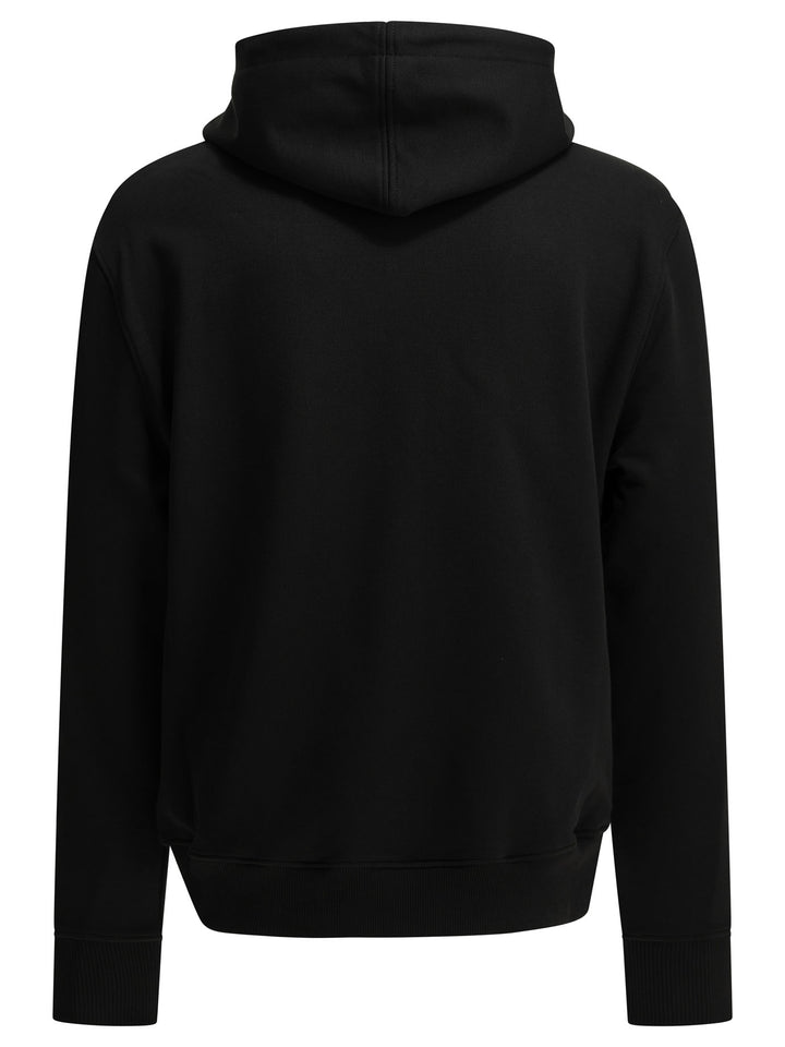 Ami Paris Hoodie With Logo Sweatshirts - Nero | 9eb1d1663478ed9e7258adcf5c70208d30afe0f0