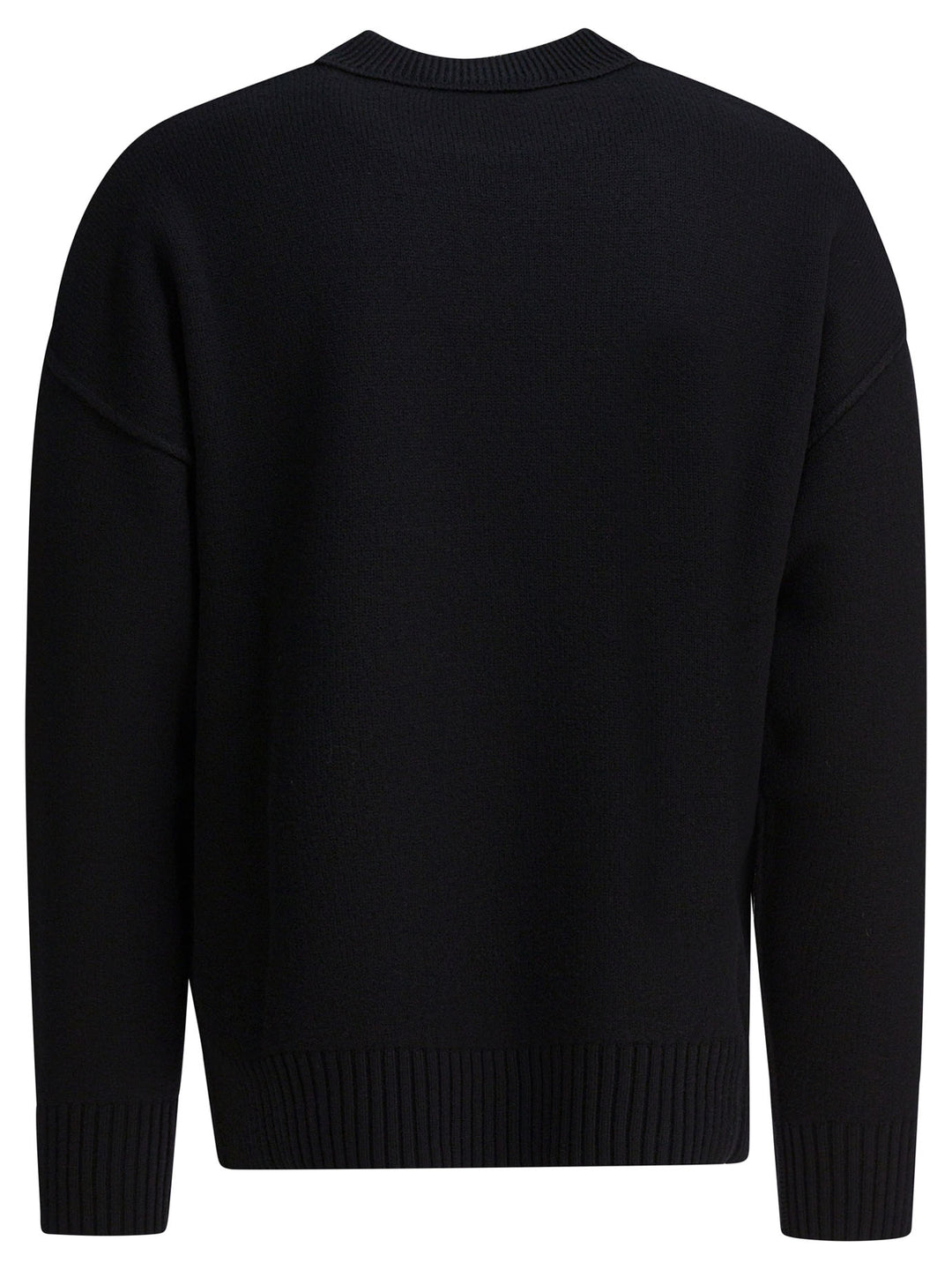 Ami Paris Ami De Coeur Knitwear - Nero | 621a76db121a7aa19c9770710c97b215d8192400