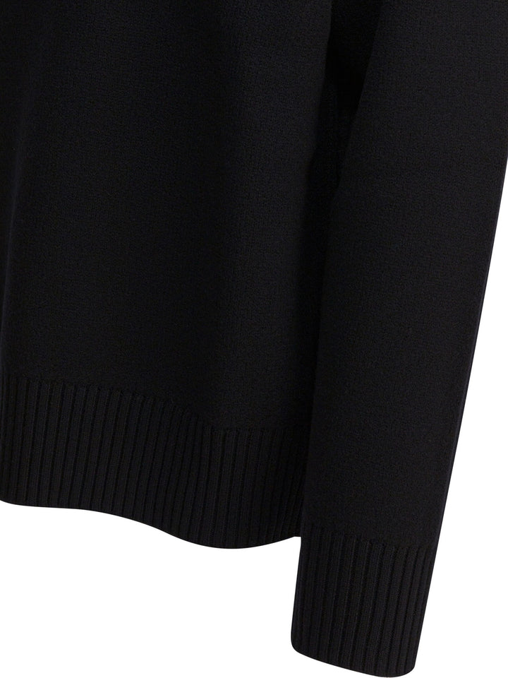 Ami Paris Ami De Coeur Knitwear - Nero | 0d541b755f88cb68e06e898d80f5e936d3ad0fef