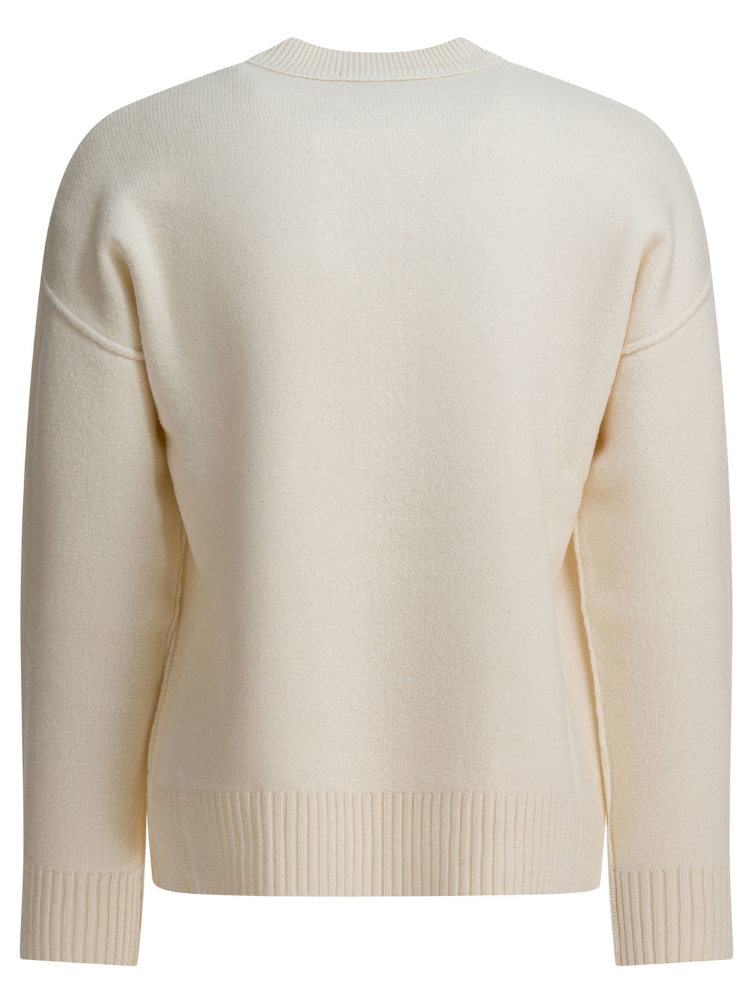Ami Paris Ami De Coeur Knitwear - Bianco | e82d89b0626fc48966ece9f21e7e7fa341b6ae90