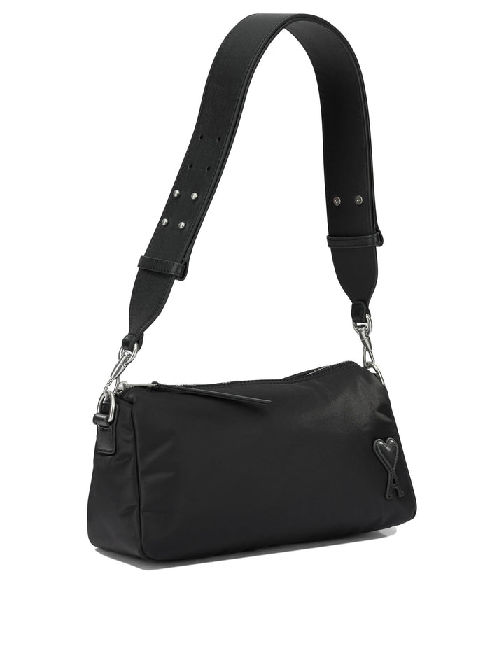 Ami Paris Marcel Borse a Spalla e Tracolla - Nero | 79e3d3d508fd96931c3e3cb391981e01bbe4bf1d