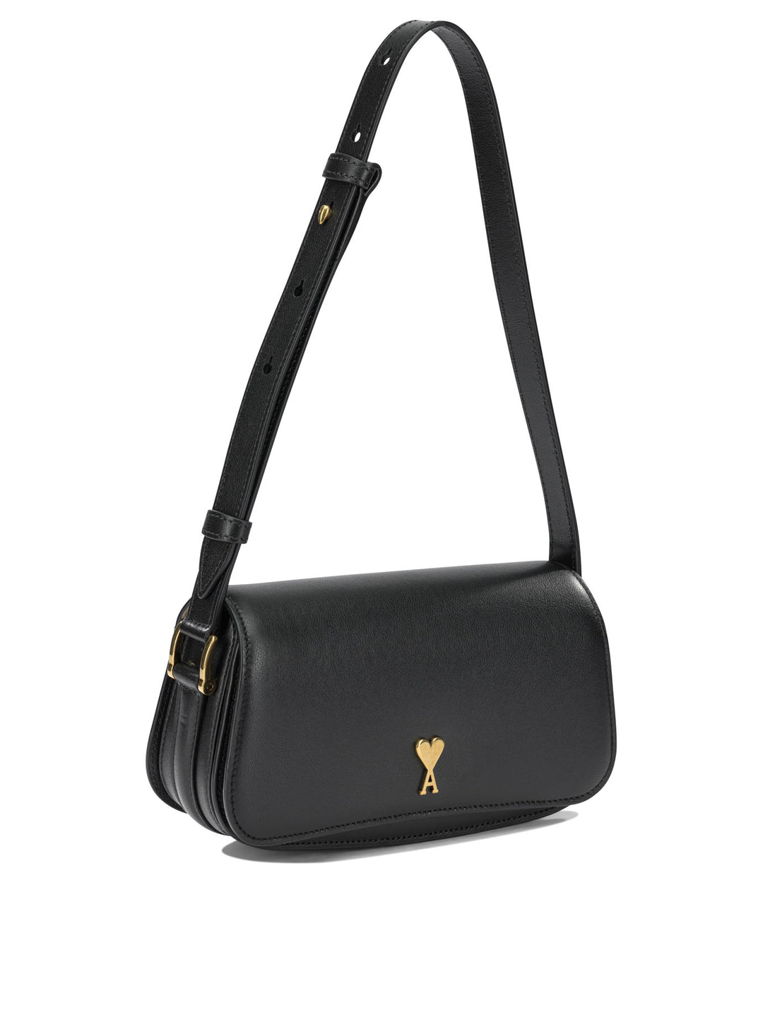 Ami Paris Paris Paris Borse a Spalla e Tracolla - Nero | e97bf27f86767ecb478e85c31f828486bbdb3d2c