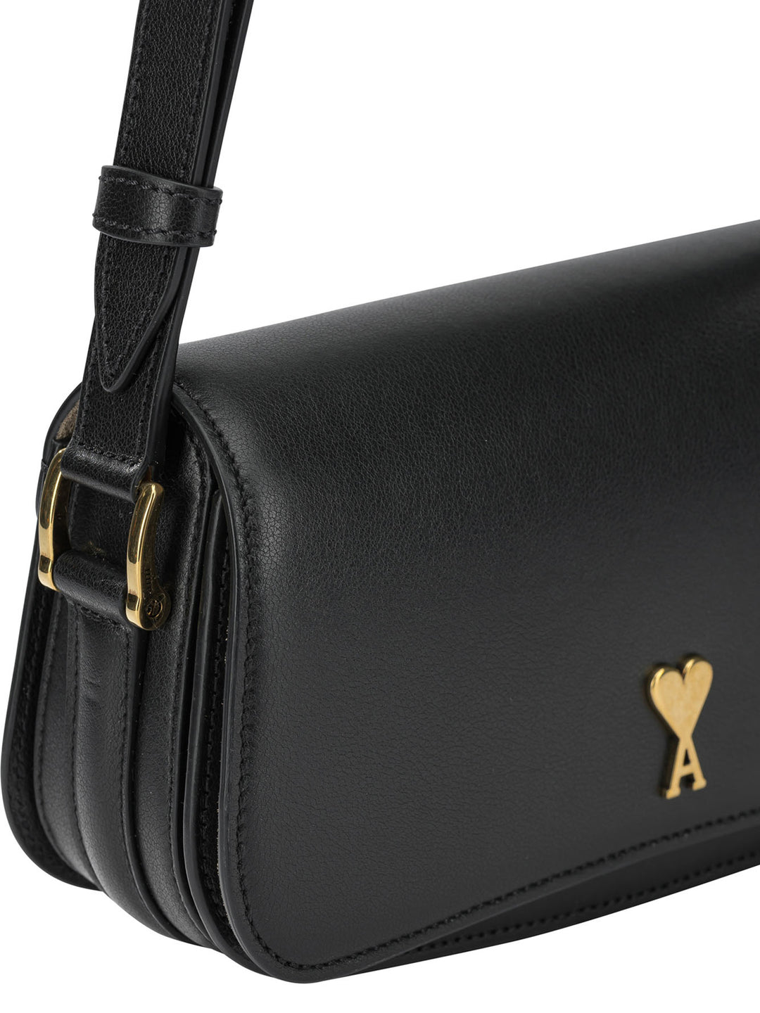Ami Paris Paris Paris Borse a Spalla e Tracolla - Nero | f93d42bbfa303a9745f7a6216c93fc38e64680f3