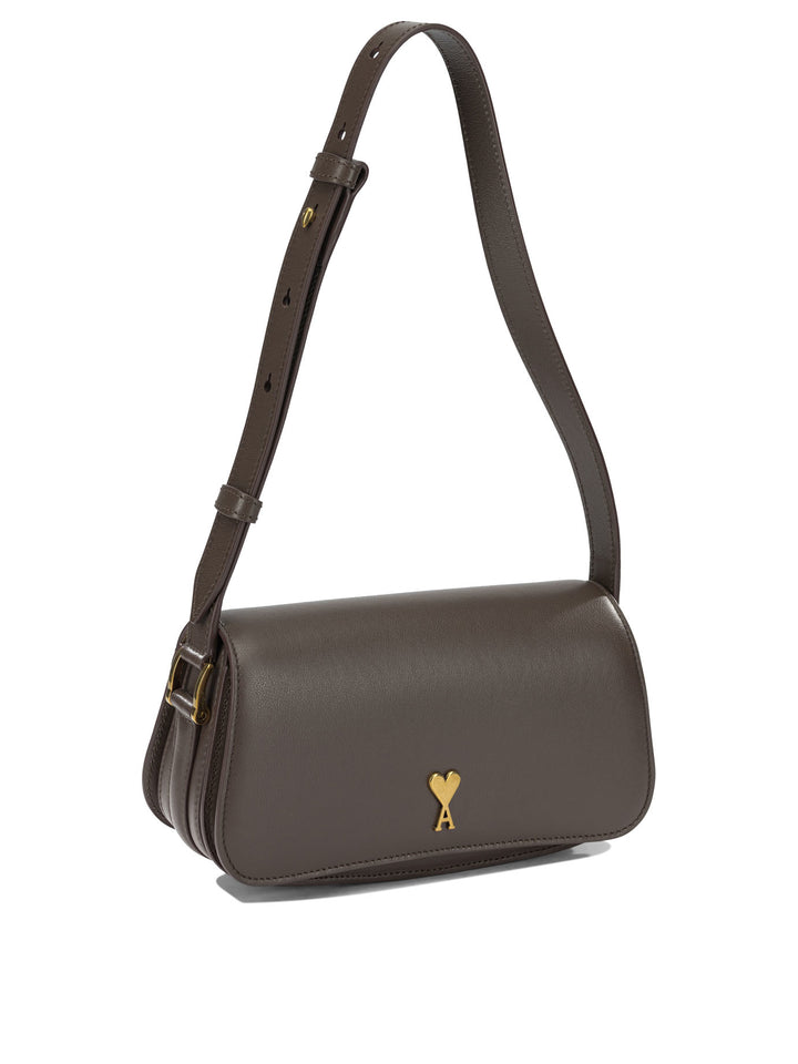 Ami Paris Paris Paris Borse a Spalla e Tracolla - Marrone | 3d543225012527ad47e7ab3f6acdfb9fc8df39db