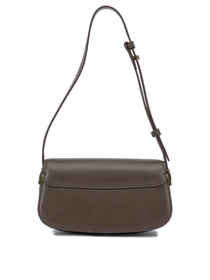 Ami Paris Paris Paris Borse a Spalla e Tracolla - Marrone | 2e39ab0d7a976213f94e49547d49f313c959aa0e