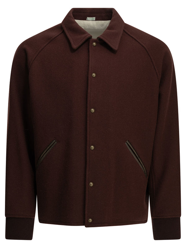 Coach Jackets And Coats Bordeaux