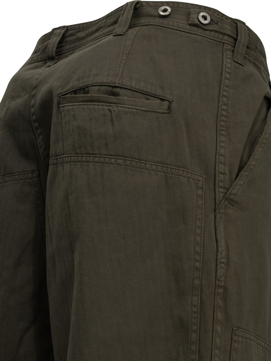 A.Presse Double Knee Trousers - Verde | 0f8de328f8765753f6b77e33a1845c9a591239e4