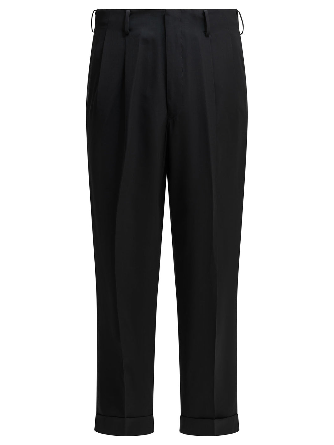 A.Presse Tailored Pants Made Of Wool Blend Trousers - Blu | 780a066aa01682609674531a13a4640cbca08ec9