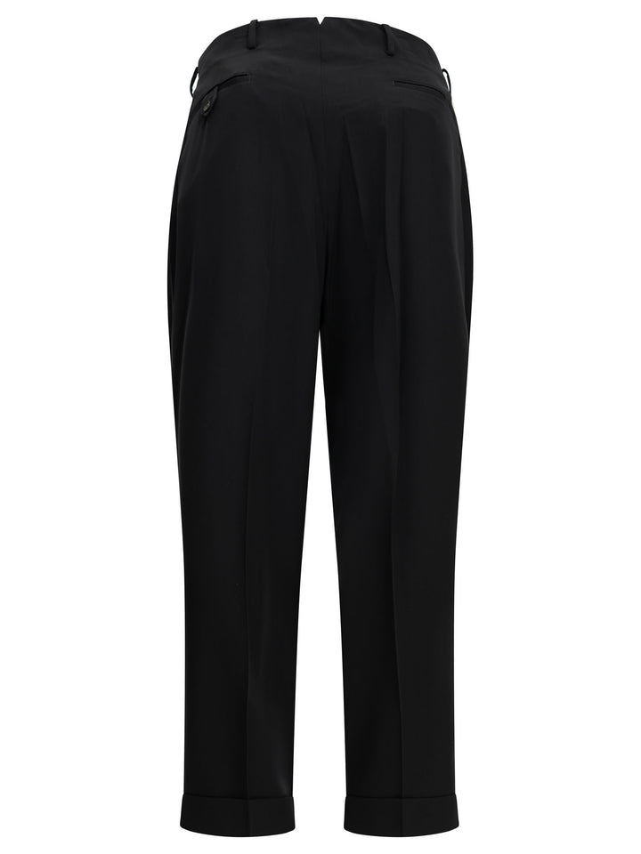 A.Presse Tailored Pants Made Of Wool Blend Trousers - Blu | f3d69d1da02a2b2b6e2bc95a523c7d366c8e7b61