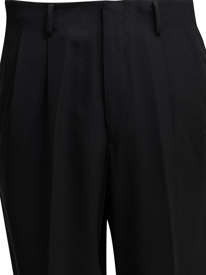 A.Presse Tailored Pants Made Of Wool Blend Trousers - Blu | df1850ed89e8bed84500bbfb1a439b360cbadaae